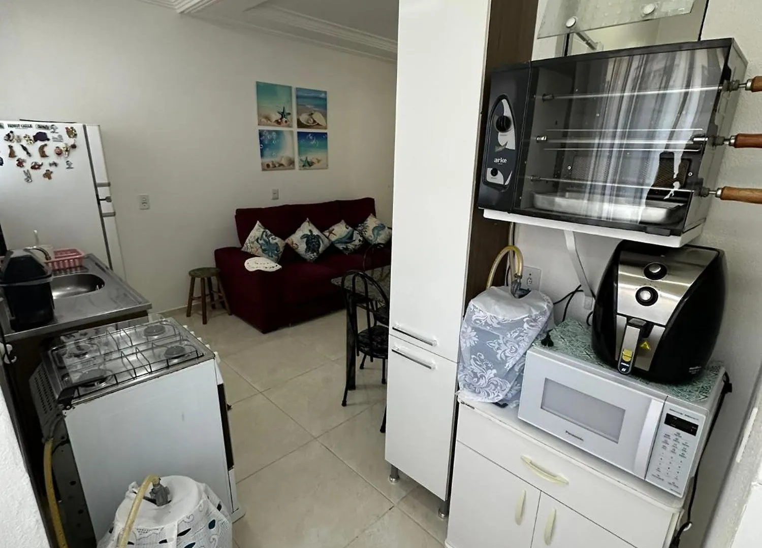 Apto 2D Suite 400M Praia - Wifi - Ar Cond E Garagem Florianopolis